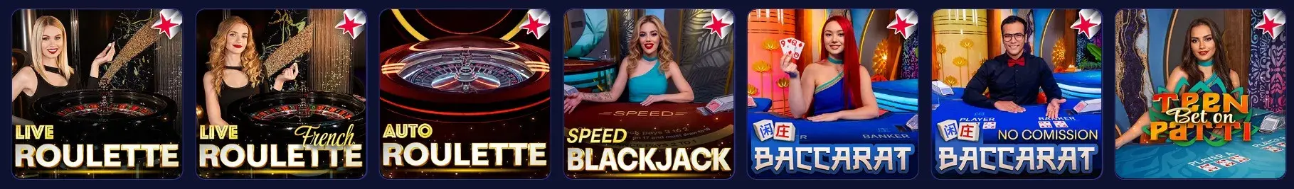 Live Casino Action