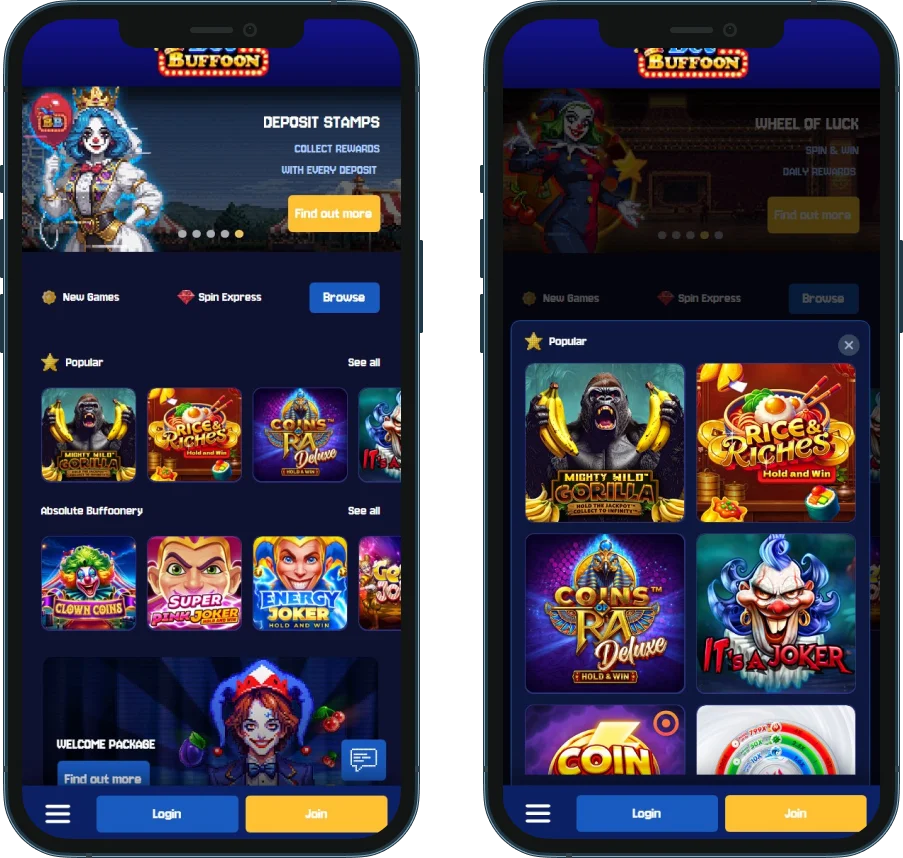 Slots on Mobile